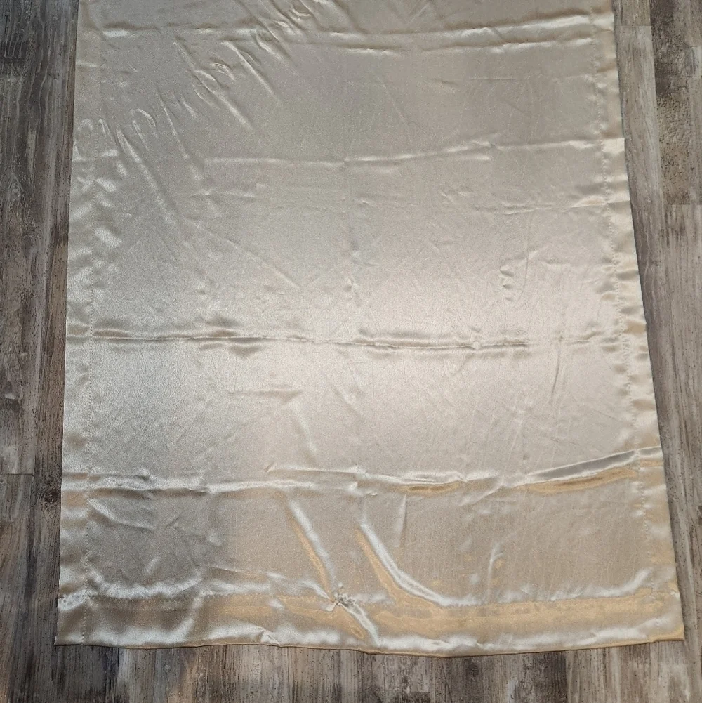 Croscill Satin Champagne Curtain Panels (Set Of 2)-40x82